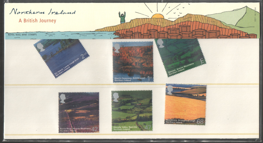 (image for) 2004 A British Journey: Northern Ireland Royal Mail Presentation Pack 357